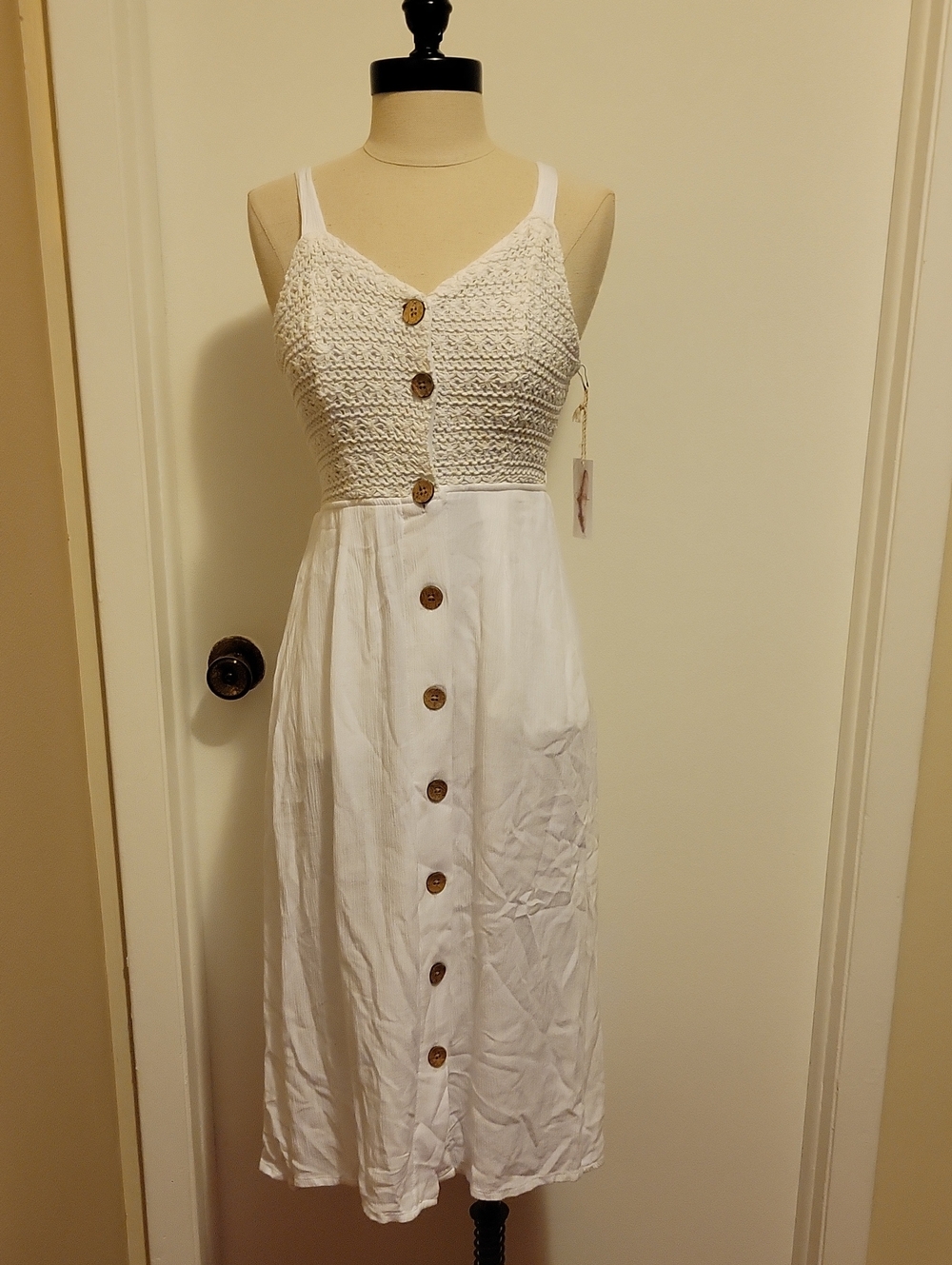 NWT: Jessica Simpson  Dress Crochet Bodice